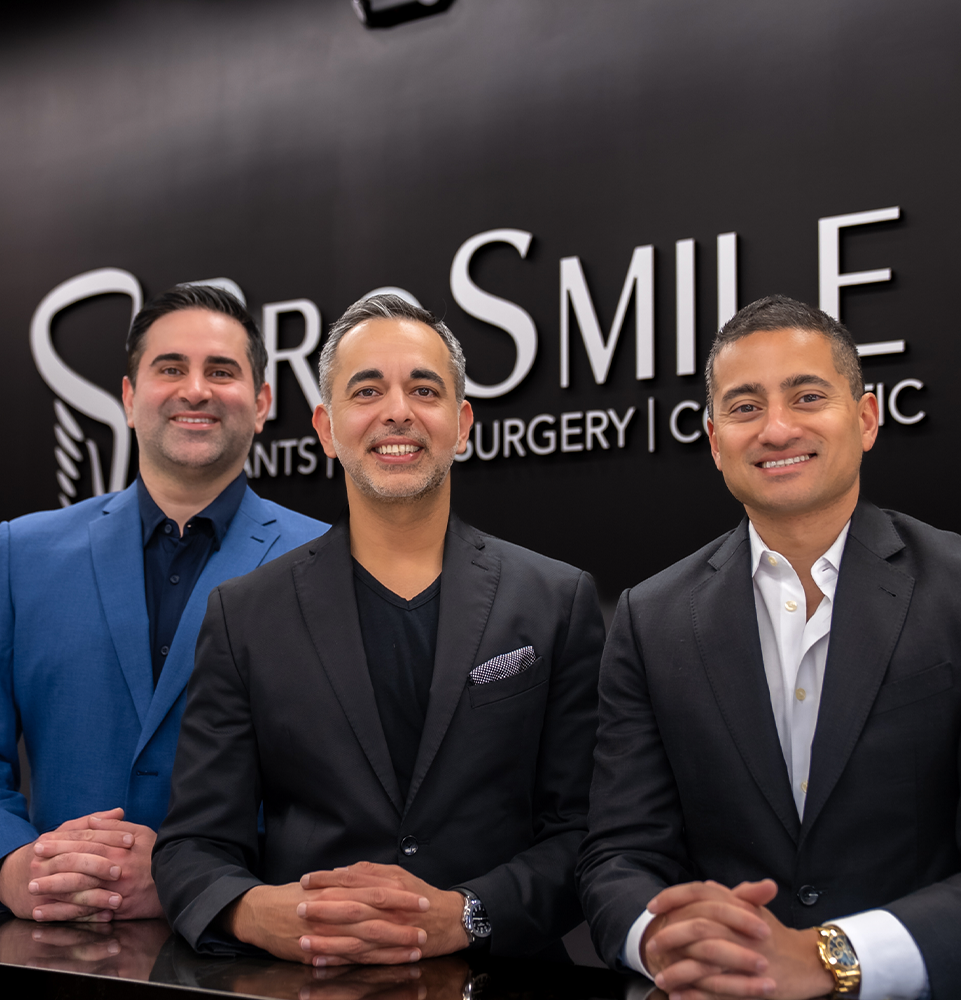 Group Photo of the ProSmile doctors in their suites.